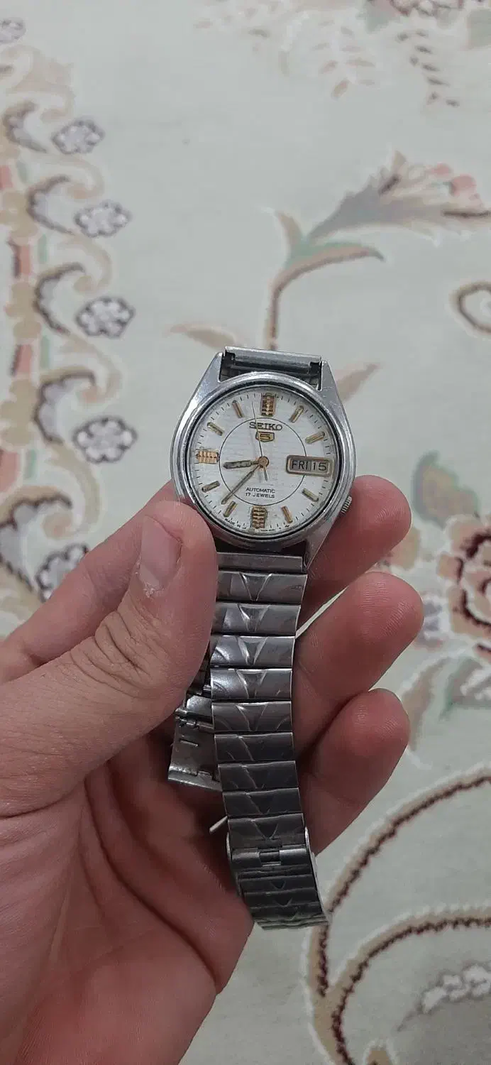 ساعت سیکو پنج قدیمی اتوماتیک|ساعت|پاکدشت, حصار امیر|دیوار