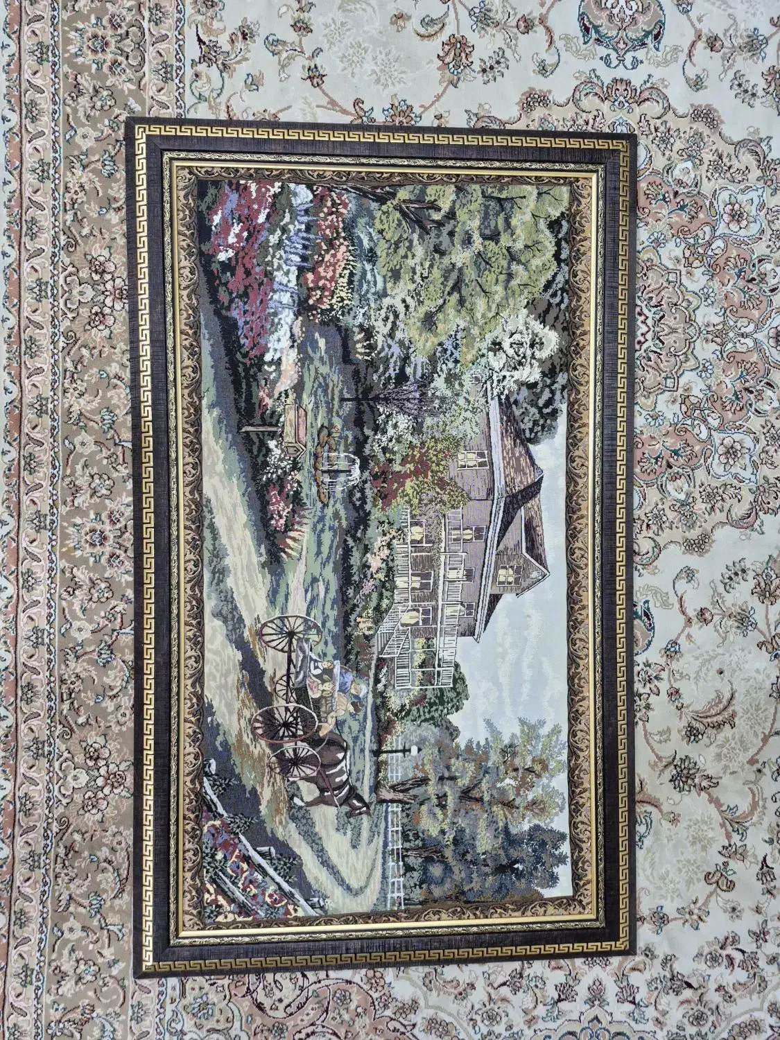 تابلو فرش|تابلو فرش|ایذه, |دیوار