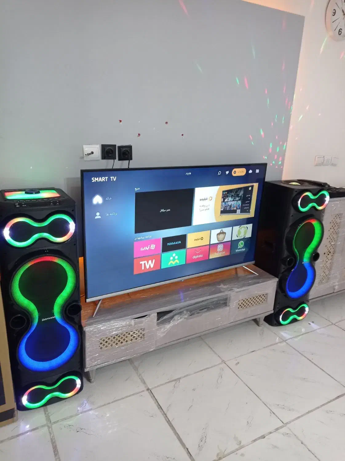 ال ای دی 55اینچ هوشمند فورکی|تلویزیون و پروژکتور|احمدآبادمستوفی, |دیوار