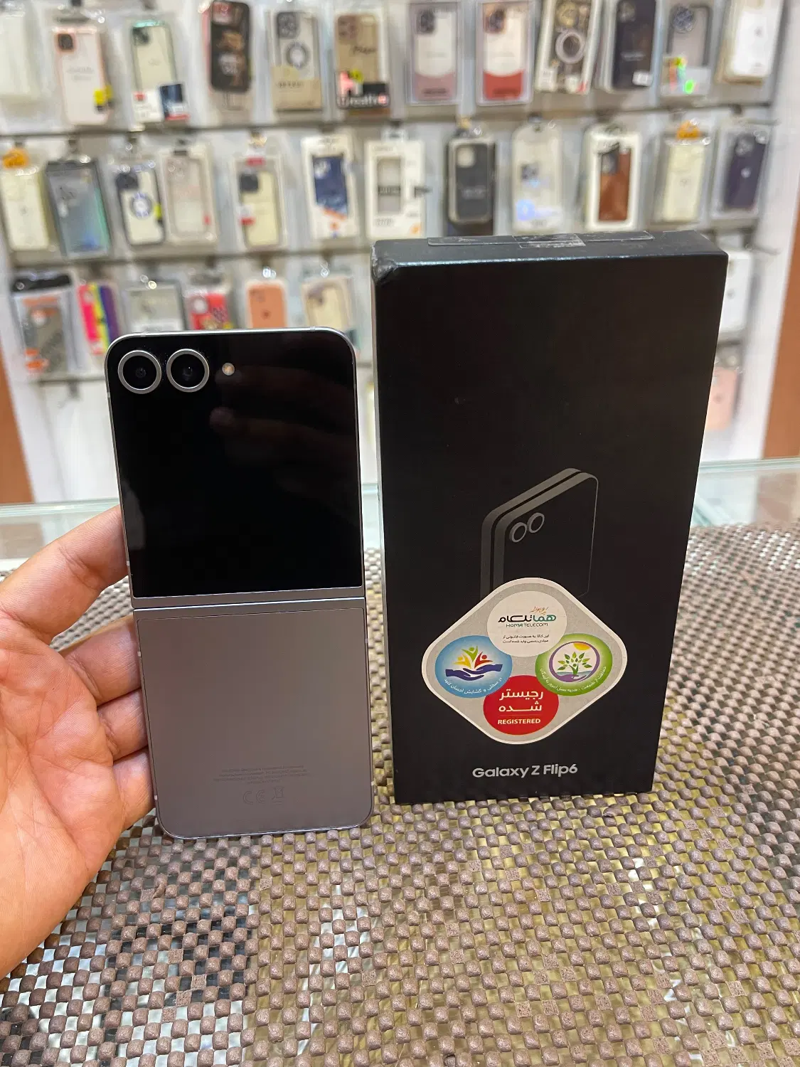 Samsung Z flip 6 با گارانتی شرایط پرداخت داره|موبایل|مشهد, آزادشهر|دیوار