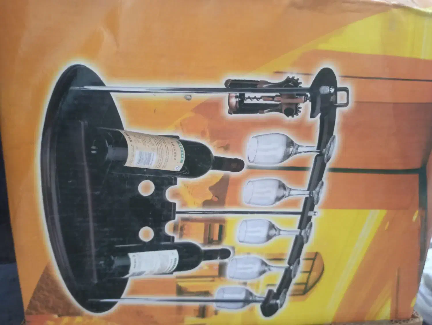 میز بار نو داخل کارتون|بوفه، ویترین، کنسول|مشهد, هفت تیر (حافظ)|دیوار