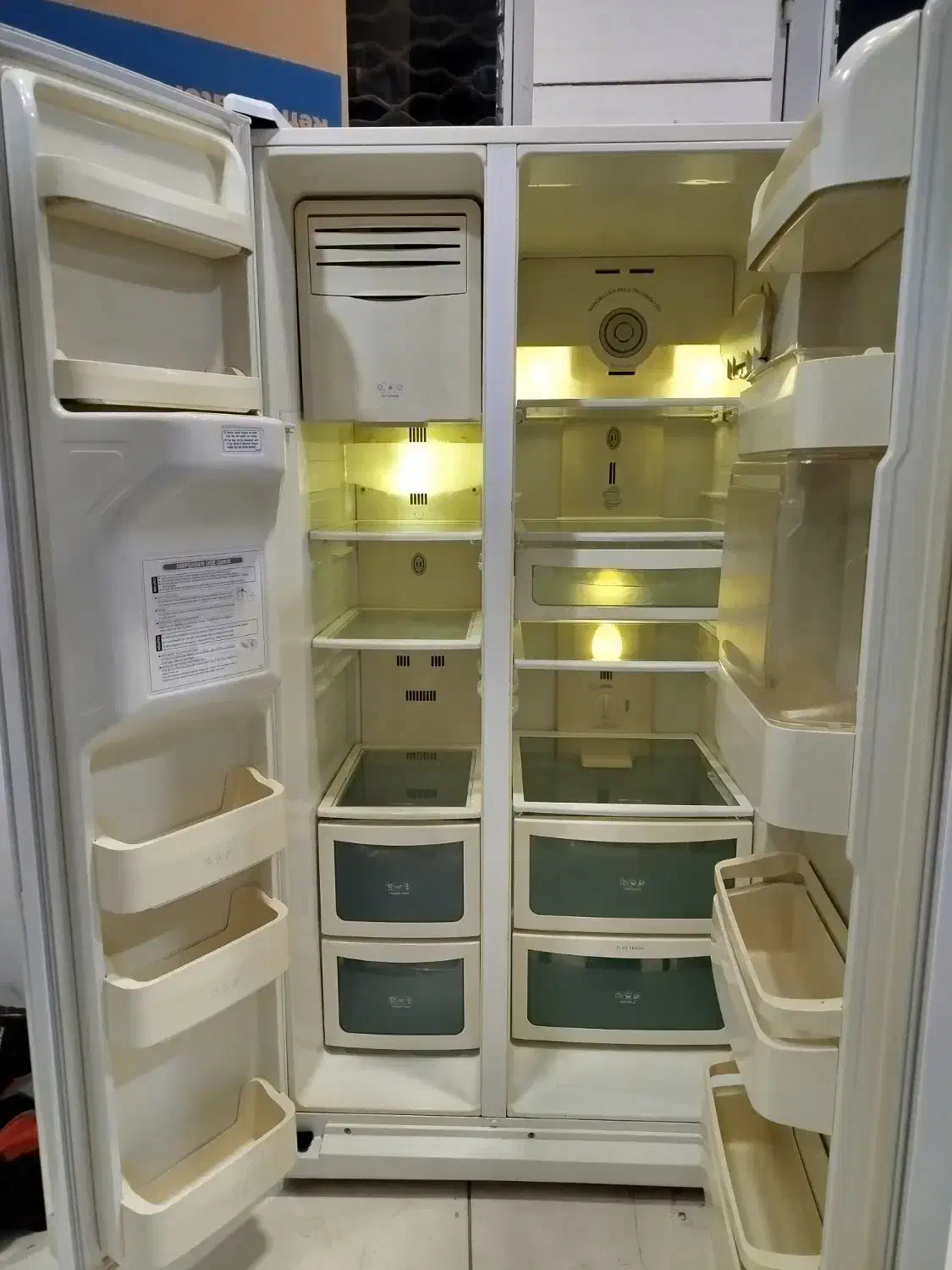 ساید بای ساید اسنوا|یخچال و فریزر|خوی, |دیوار