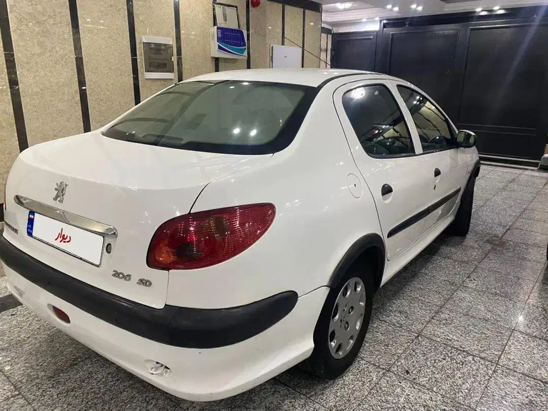 206 مدل 95|خودرو سواری و وانت|تهران, تاکسیرانی|دیوار