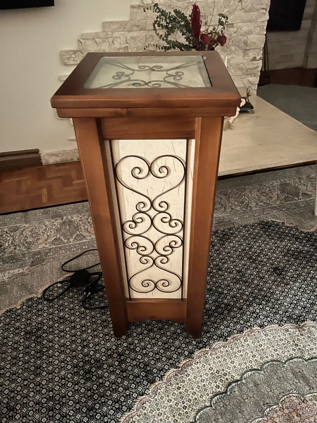 اباژور چوبی|چراغ خواب و آباژور|تهران, مجیدیه|دیوار