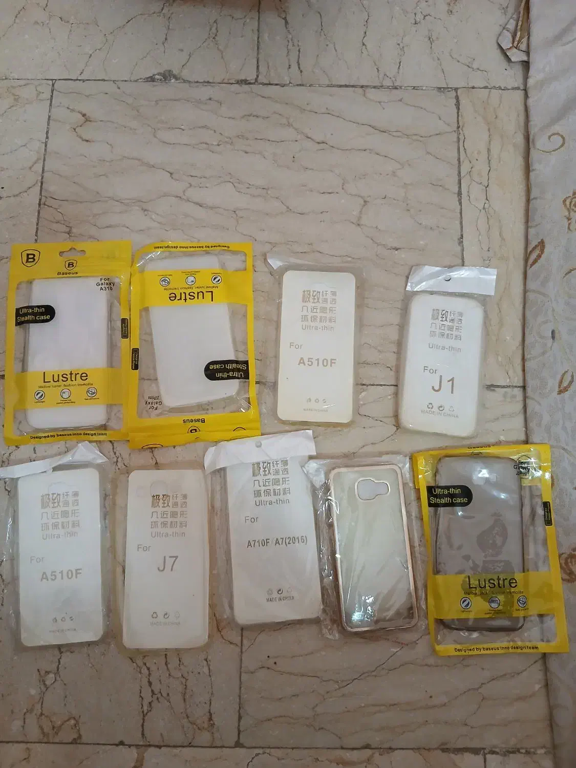 فروش تعدادی قاب ژله ای موبایل|لوازم جانبی موبایل و تبلت|تهران, فلسطین (میدان انقلاب)|دیوار