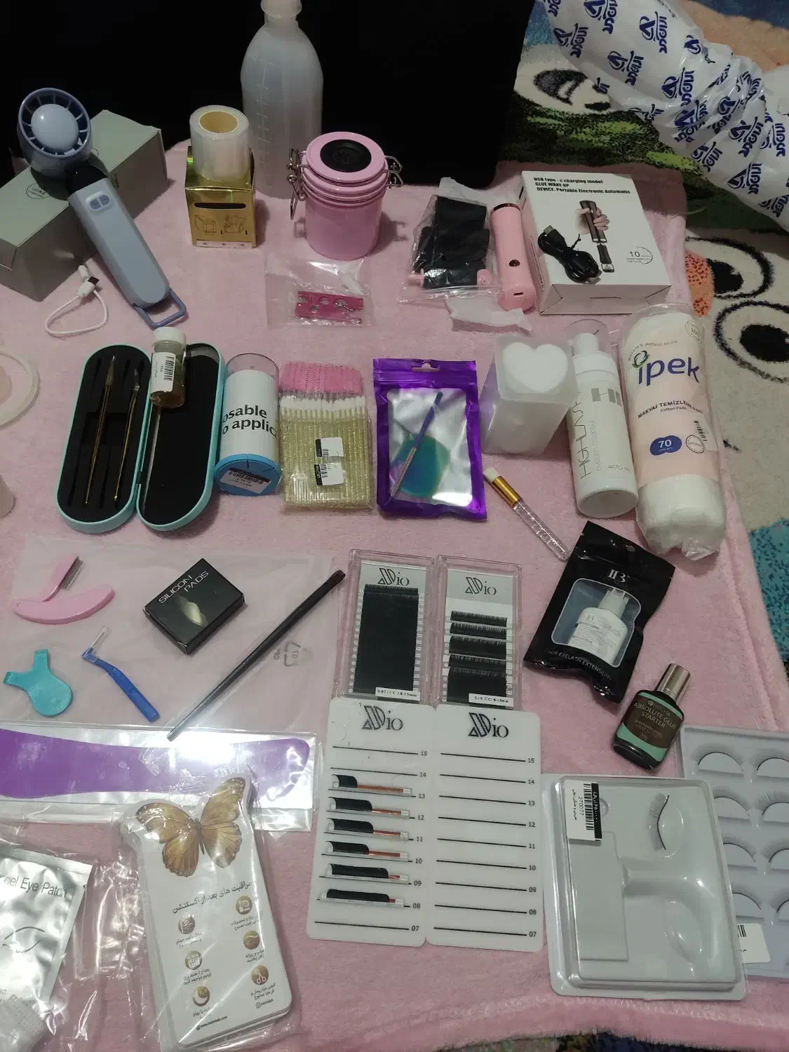 وسایل ، متریال، اکستنشن مژه|آرایشی، بهداشتی، درمانی|شاهین‌شهر, شهرک گلدیس|دیوار