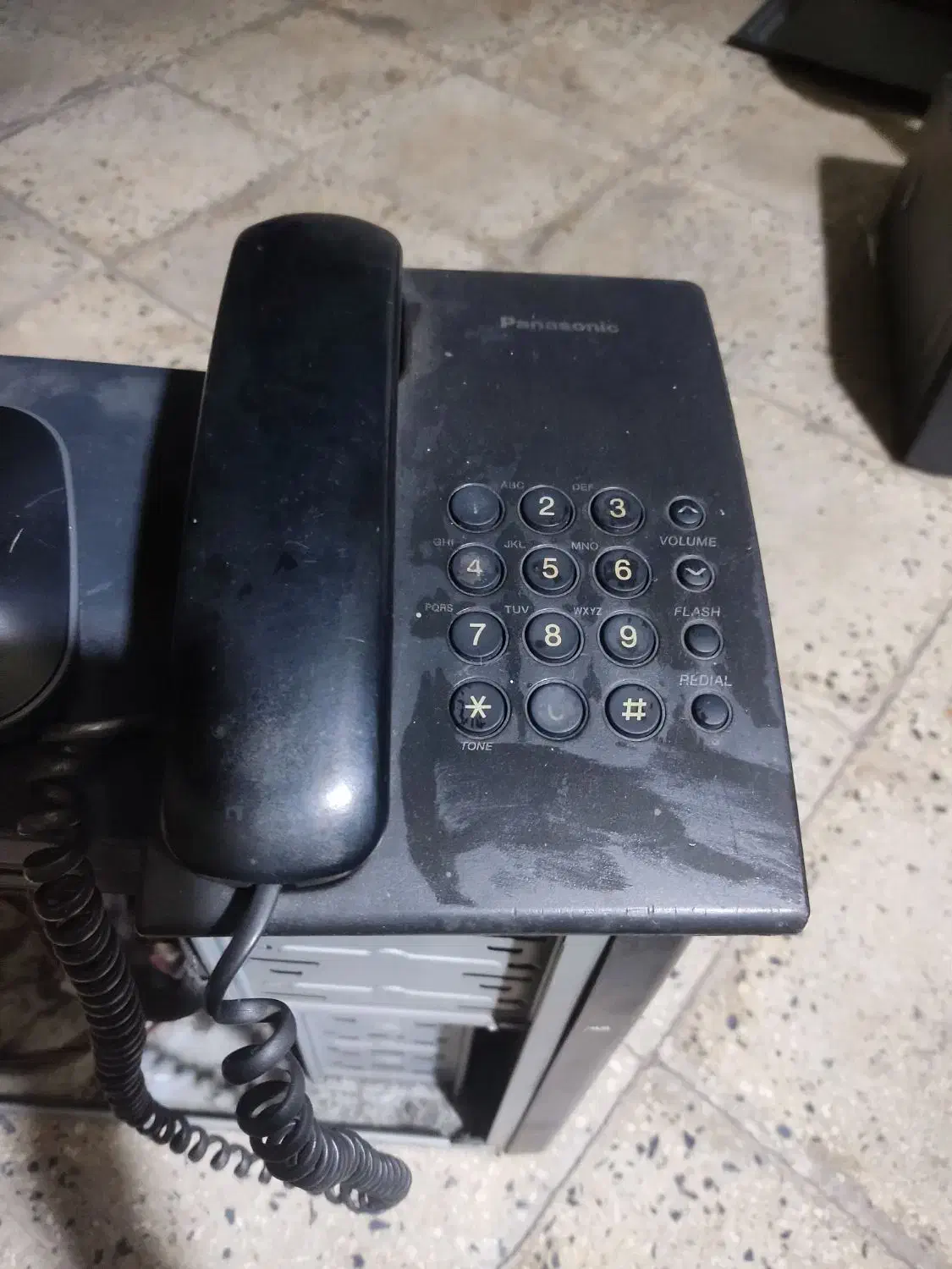 تلفن بی سیم وسیم دار پاناسونیک|تلفن رومیزی|قرچک, شهرک طلائیه|دیوار