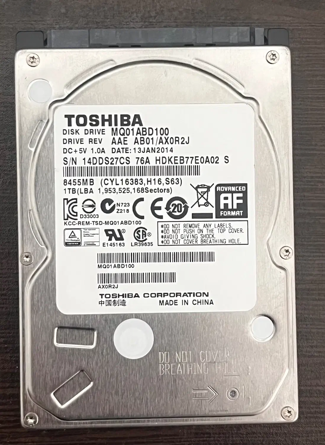 هارد توشیبا|قطعات و لوازم جانبی رایانه|لاهیجان, گلستان|دیوار