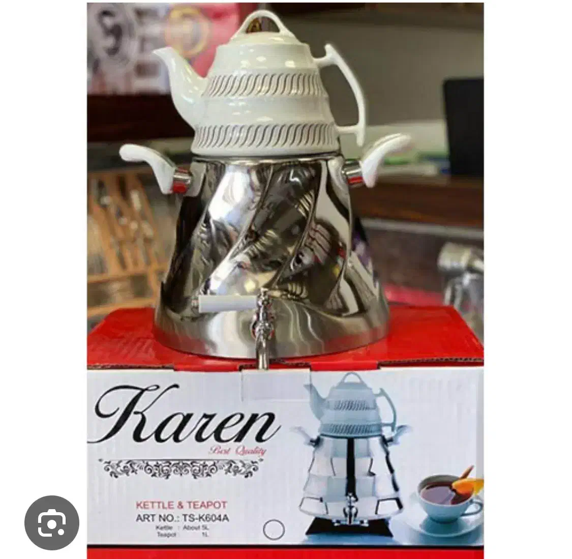 کتری و قوری k&s نو اکبند|قوری، کتری، قهوه‌ساز دستی|گلستان (تهران), |دیوار