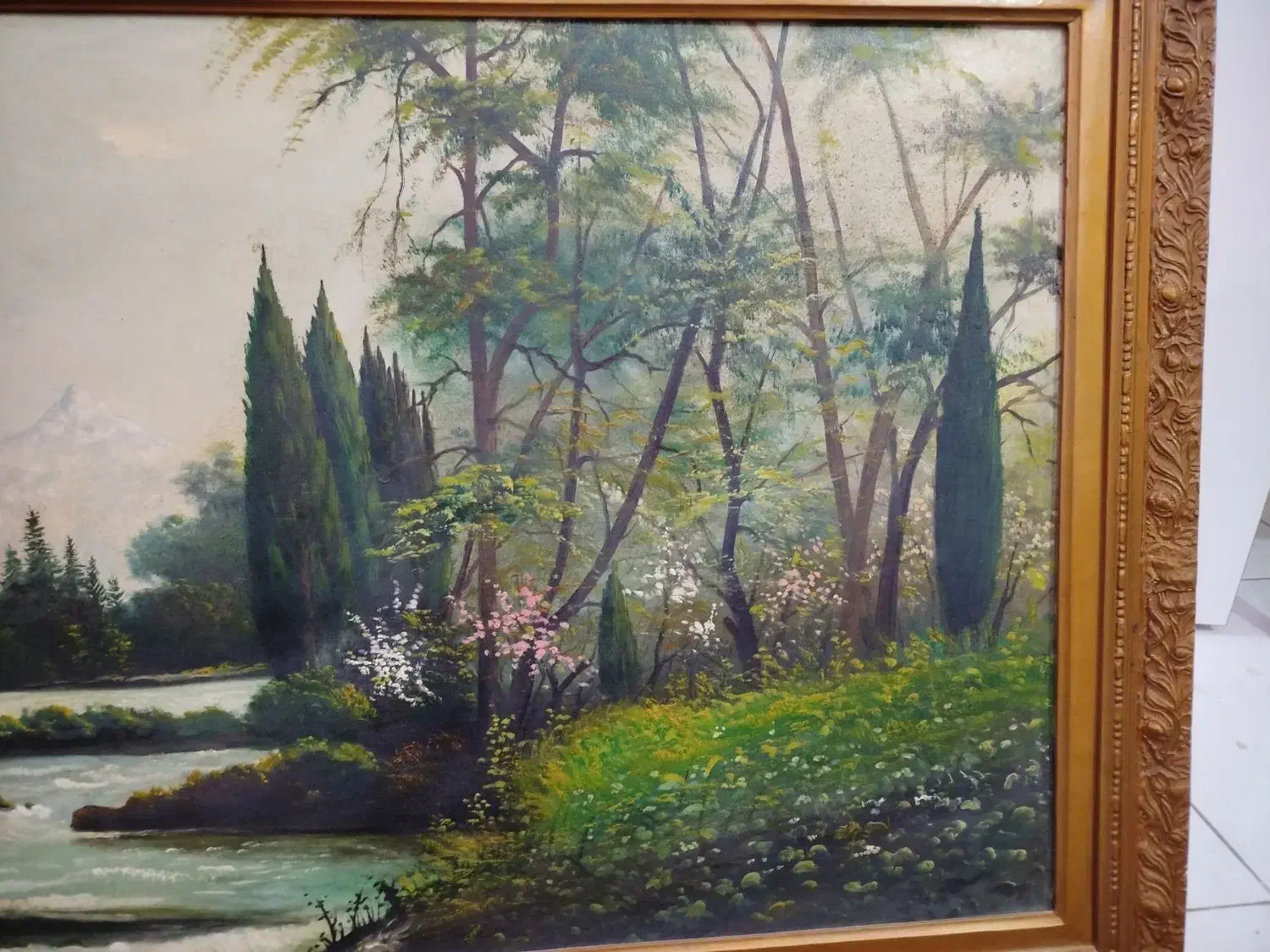 تابلو آنتیک رنگ روغن|تابلو، نقاشی، عکس|کرج, حسن آباد|دیوار