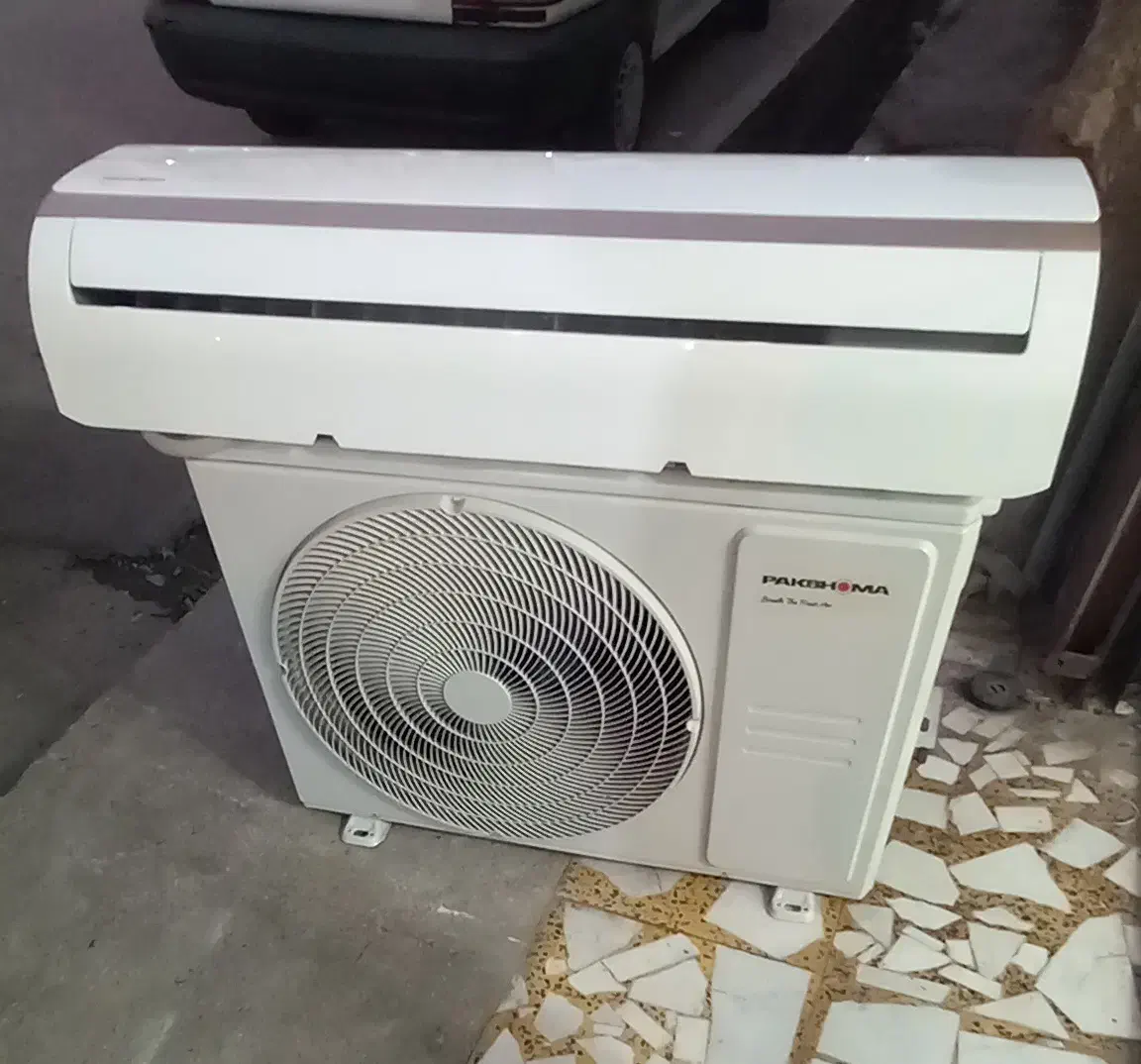 اسپیلت ۲۴ پاکشوما دوماه کار در حد اک|کولر گازی و فن‌کوئل|گالیکش, |دیوار