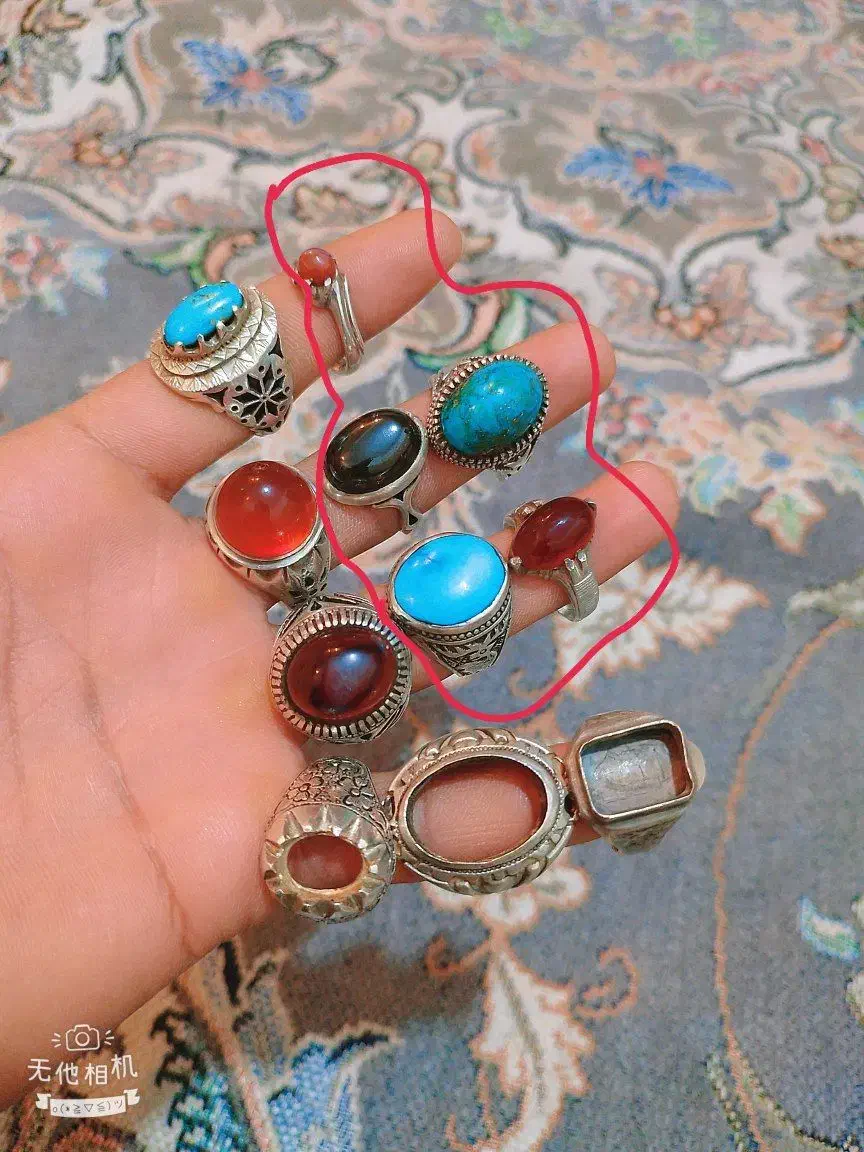 چند تا انگشتر کلکسیونی با ارزش|جواهرات|یزد, |دیوار