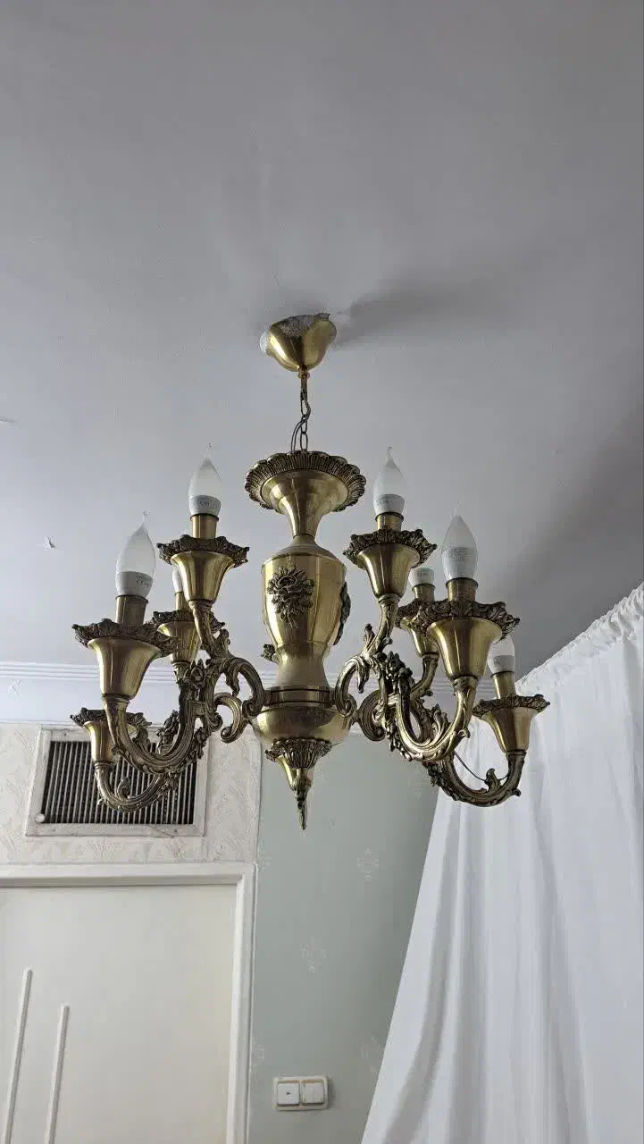 لوستر برنز|لوستر و چراغ آویز|کرج, مهرویلا جنوبی|دیوار