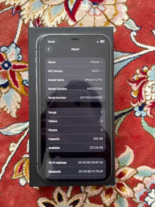 آیفون ۱۲ پرو|موبایل|پرند, فاز ۶|دیوار