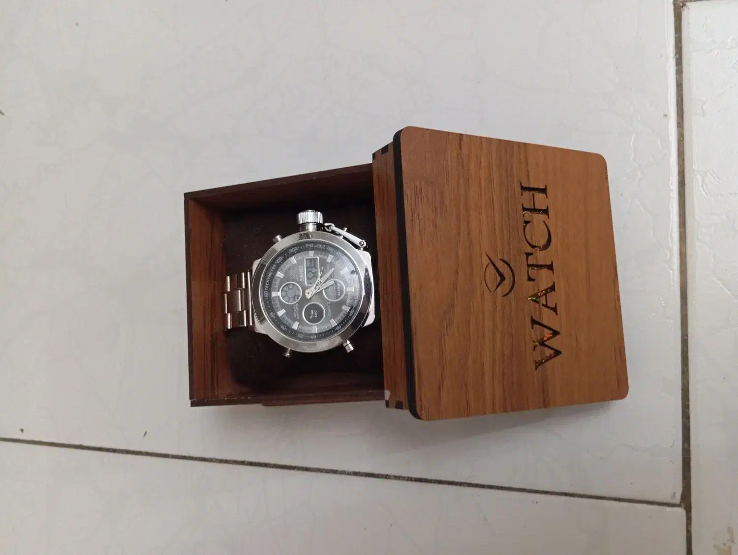 ساعت مردانه دیجیتال شیک و زیباو خوش دست نو اکبند|ساعت|کرج, شهرک آسمان|دیوار