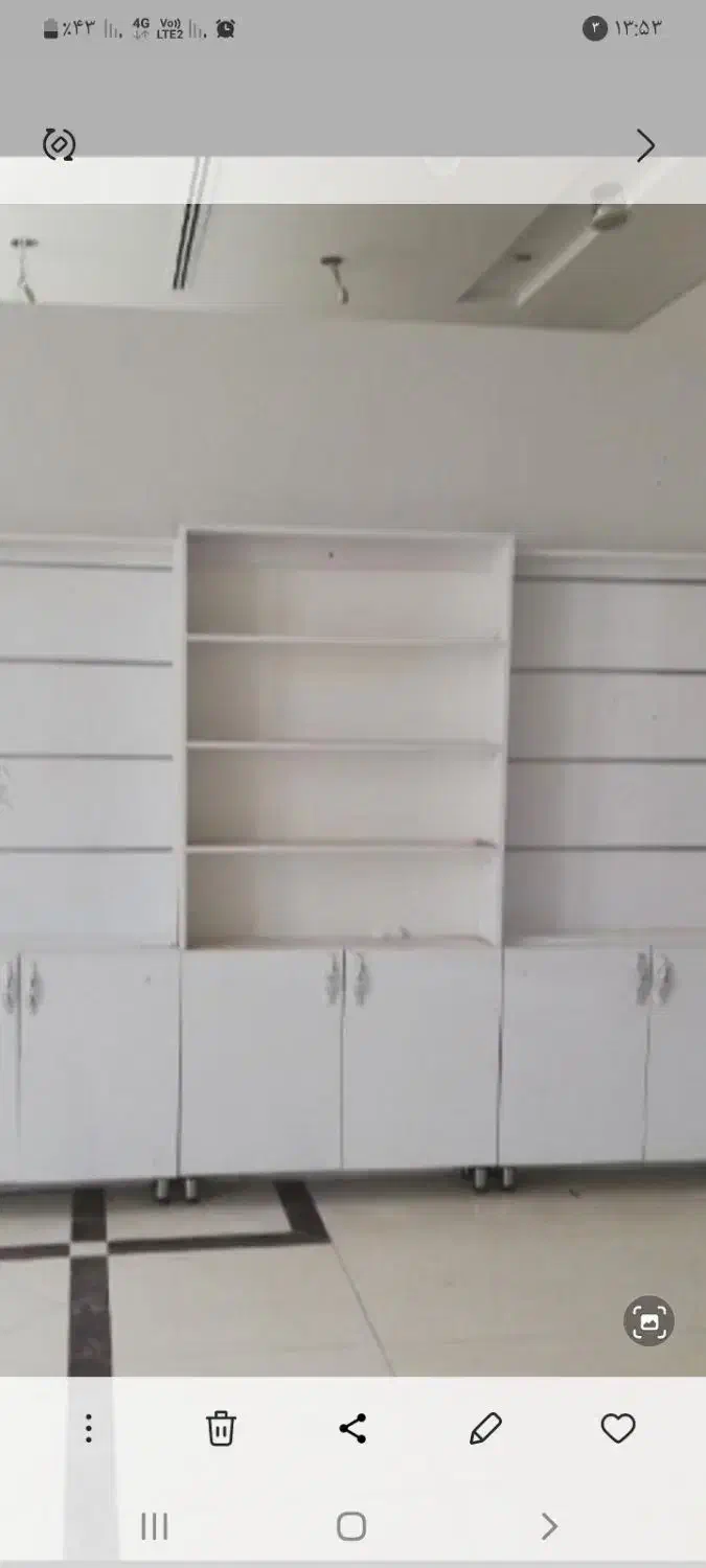 دکور مغازه|کتابخانه، شلف، قفسه‌های دیواری|چناران, |دیوار