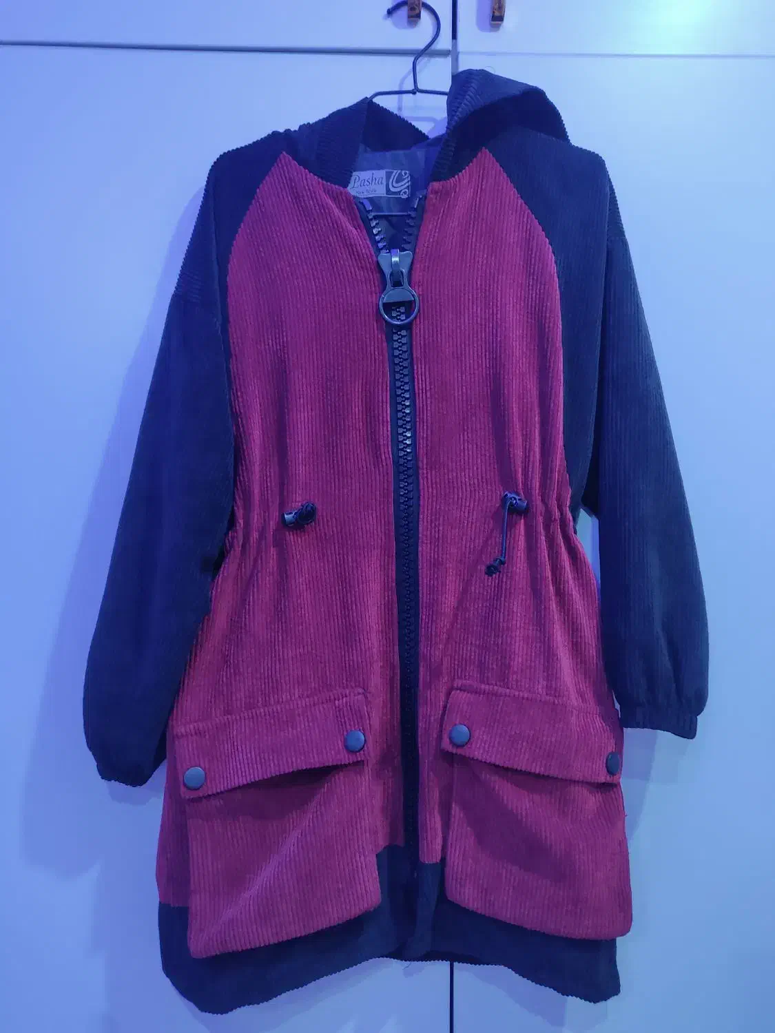 بارونی مخمل کبریتی|لباس|تهران, بهداشت|دیوار