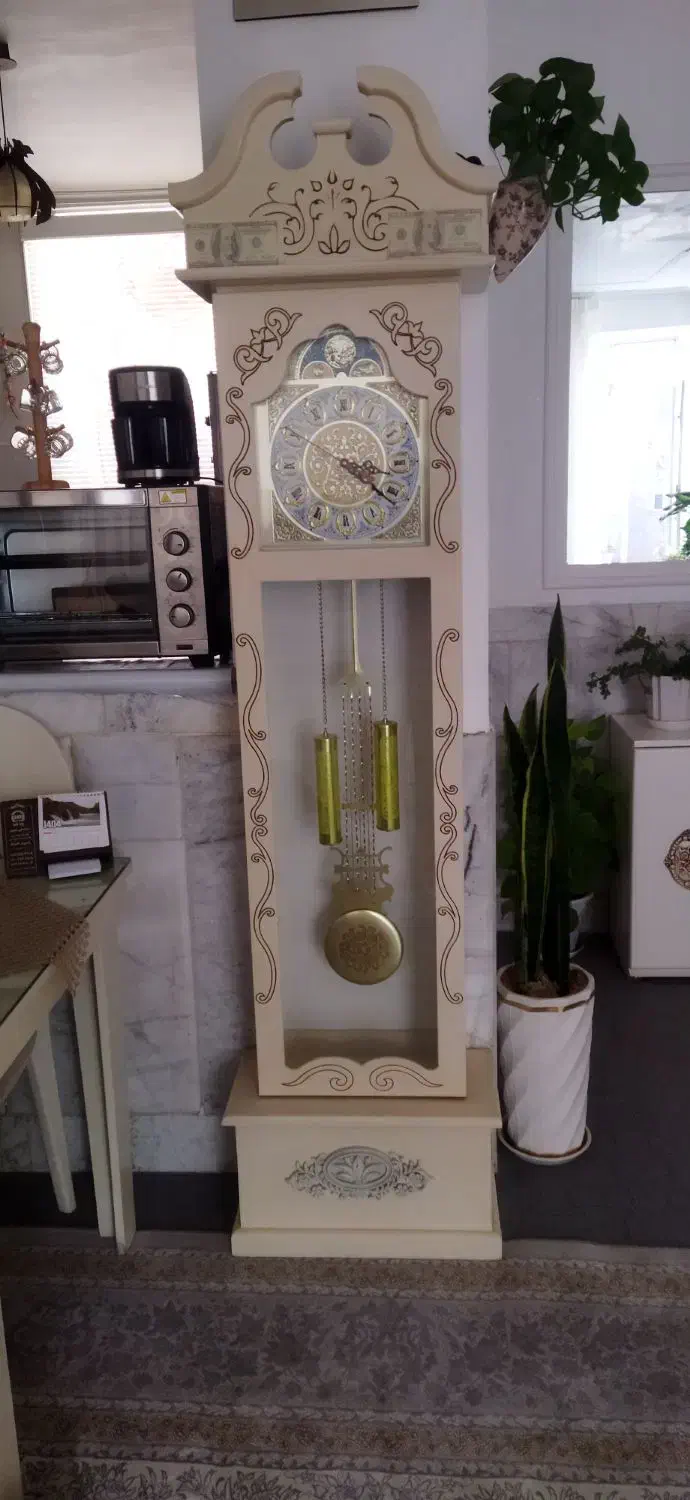 ساعت ایستاده|ساعت دیواری و تزئینی|نیشابور, خط کاشمر|دیوار