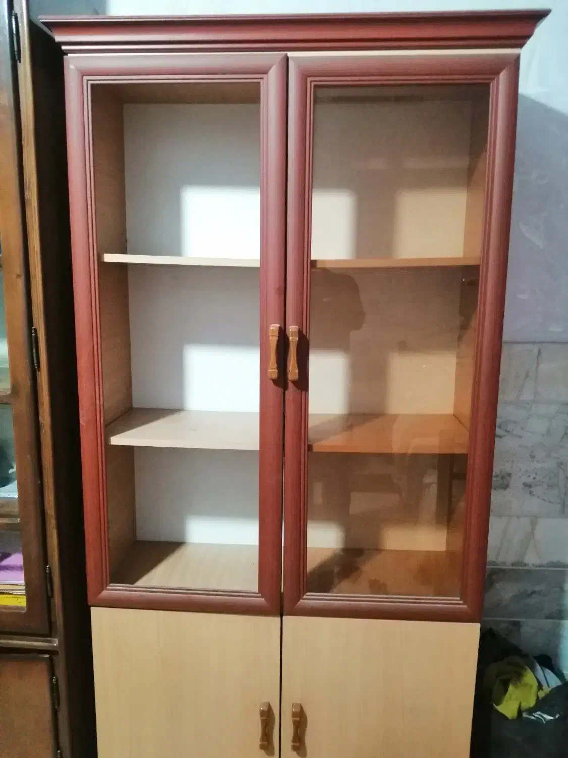 کتابخانه|کتابخانه، شلف، قفسههای دیواری|ورامین, شهرک مدرس|دیوار