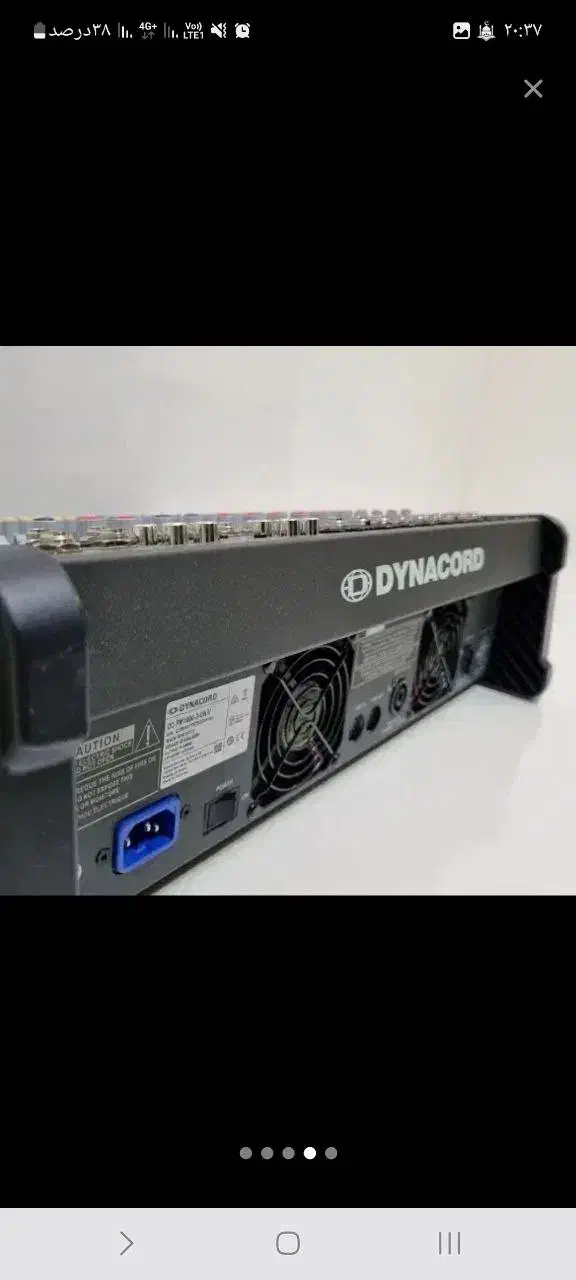 میکسر دایناکورد 1000 گرید ۱درحد بسیار تمیز میکروفن|سیستم صوتی خانگی|سمنان, |دیوار