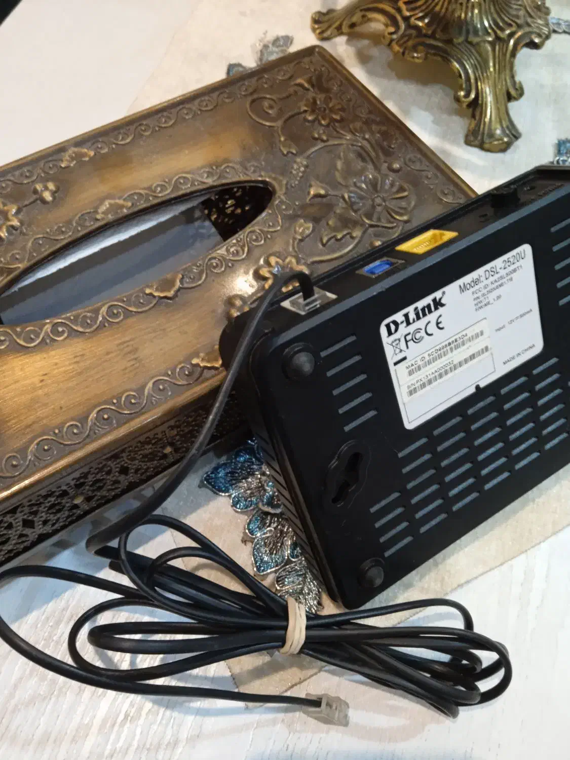 مودم+ADSL2.مدلDSL-2520U|مودم و تجهیزات شبکه|هشتگرد, فاز ۷ مهستان|دیوار