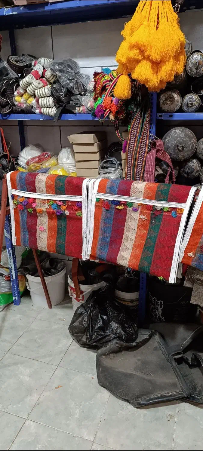 خورجین موتور نمکی وجلد قرآن|کلکسیون اشیاء عتیقه|شهرکرد, |دیوار