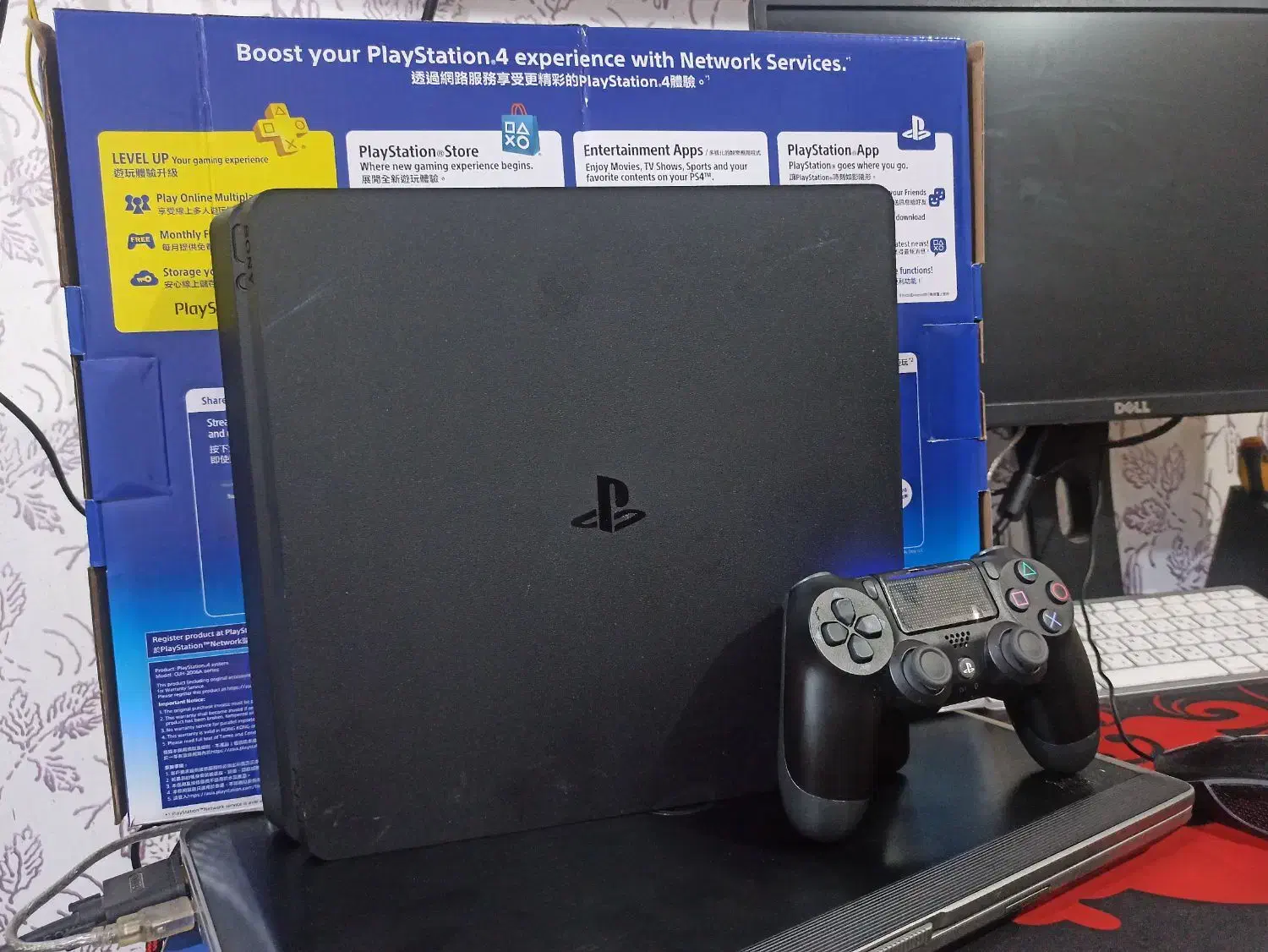 ps4 slim 500gb اکانتی|کنسول، بازی ویدئویی و آنلاین|اهواز, کمپلو جنوبی|دیوار