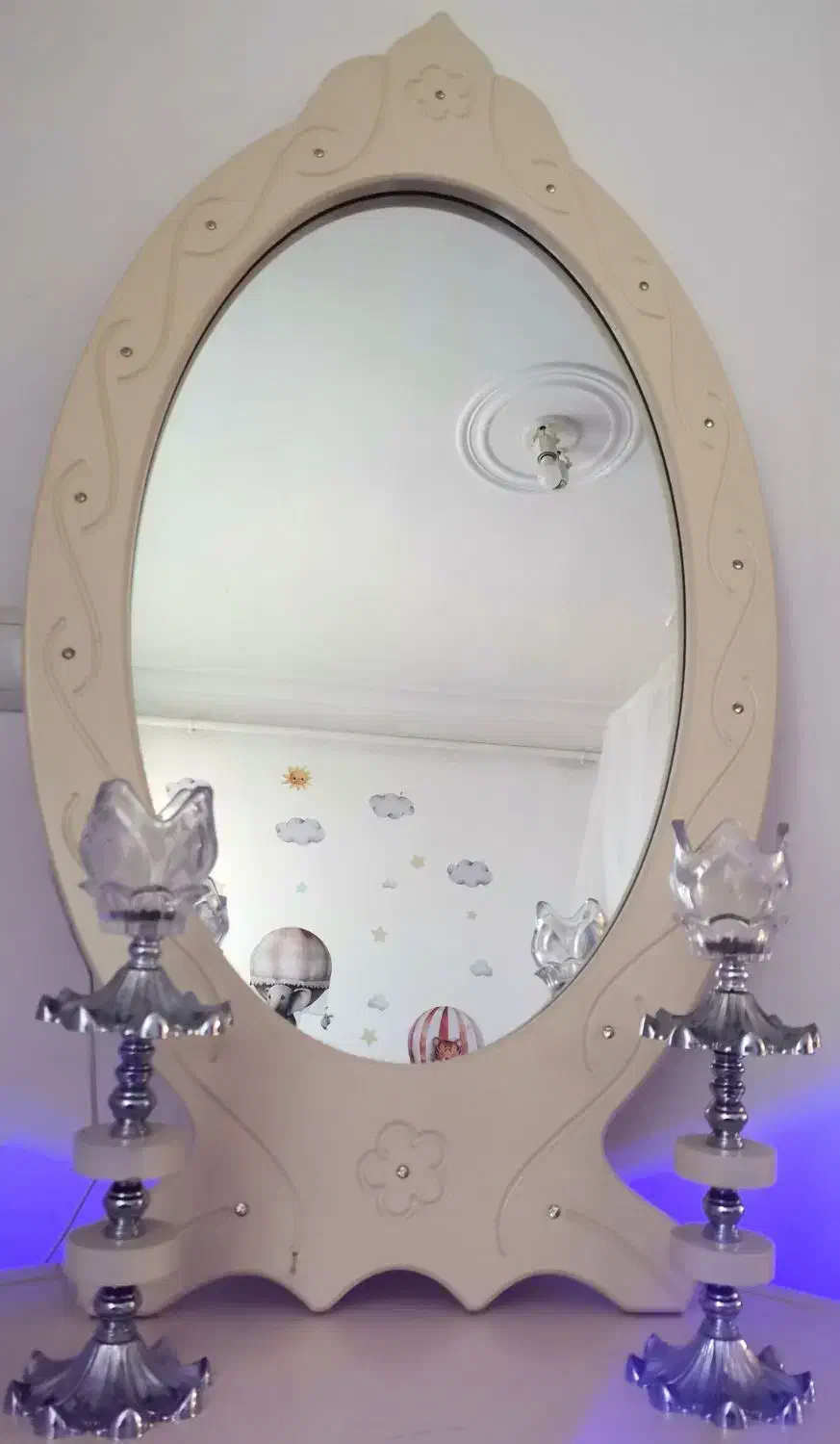 آینه کنسول و شمعدونی|بوفه، ویترین، کنسول|فومن, |دیوار