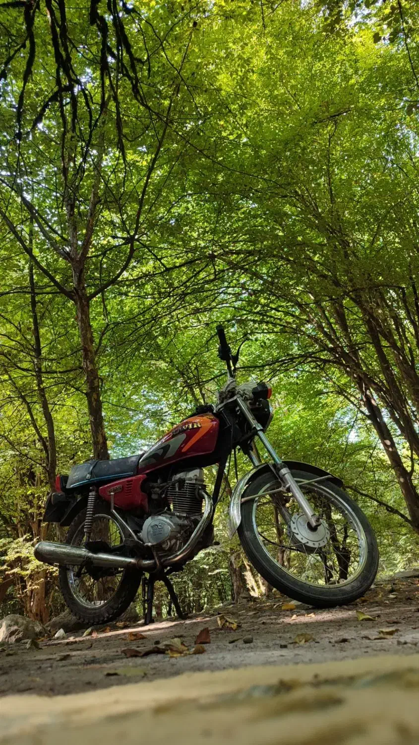 موتور|موتورسیکلت|مزرعه کتول, |دیوار