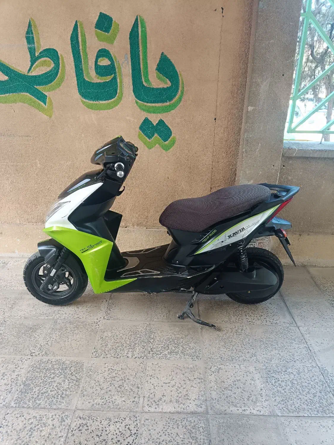 موتور برقی کویر (باطری ها کاملاً نو)مدل es8کویر|موتورسیکلت|اسلام‌شهر, شهرک واوان|دیوار