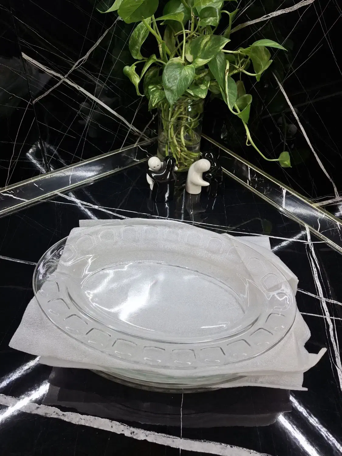 ست ظرف شیشه ای کریستالی نو|ظروف سرو و پذیرایی|مراغه, |دیوار