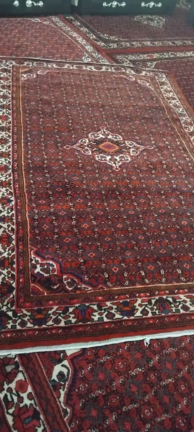 فرش دست بافت کارکرده سالم|فرش|همدان, |دیوار