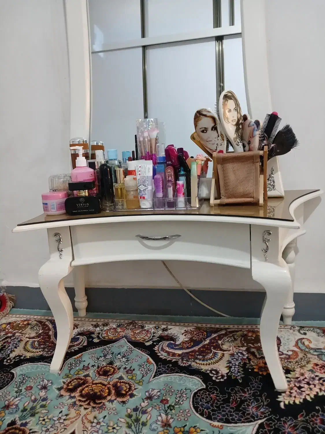 آینه کنسول بدون ایراد|بوفه، ویترین، کنسول|قرچک, شهرک طلائیه|دیوار