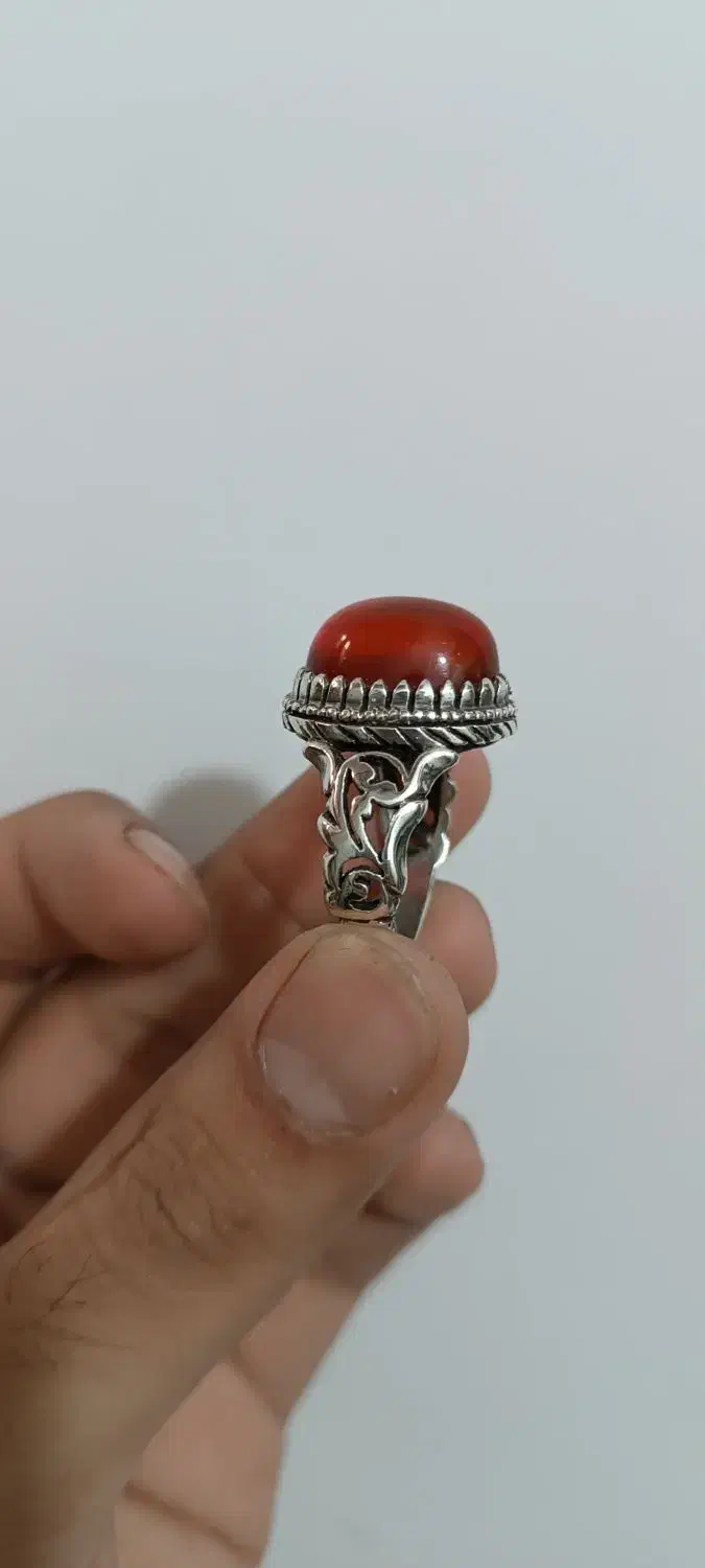 انگشتر عقیق سرخ|جواهرات|قم, شهرک مهدیه (مدرس)|دیوار