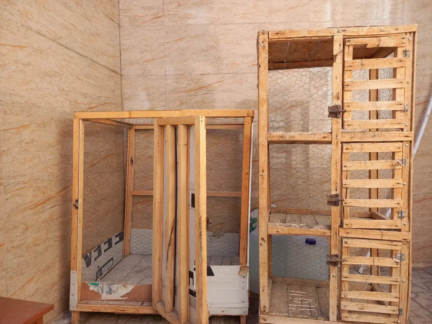 قفس چوبی|لوازم جانبی حیوانات|کرمانشاه, |دیوار