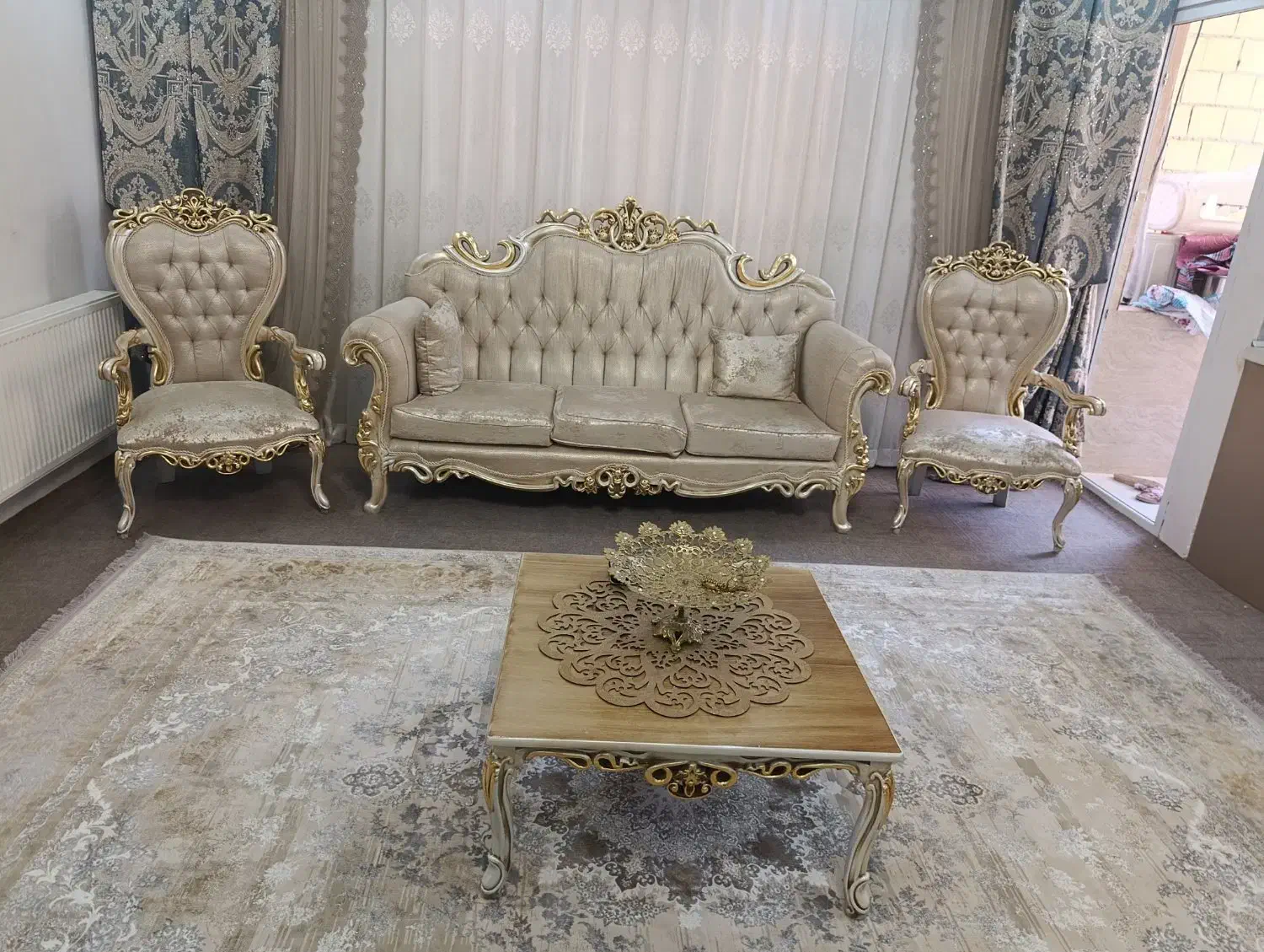 مبل 7 نفره|مبلمان خانگی و میز عسلی|پاکدشت, پاکدشت (مامازند)|دیوار