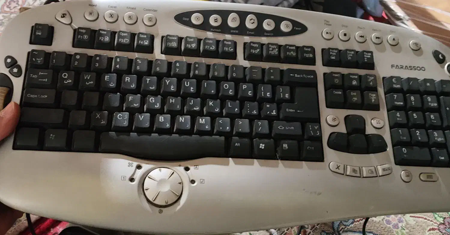 دو عدد کیبرد سالم|قطعات و لوازم جانبی رایانه|قزوین, |دیوار