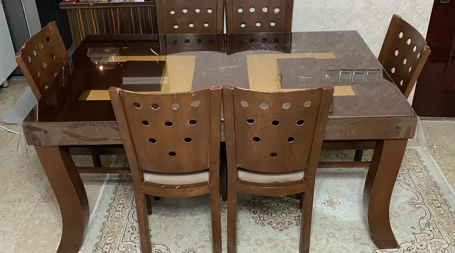 میز ناهار خوری|میز و صندلی غذاخوری|تهران, نارمک جنوبی|دیوار