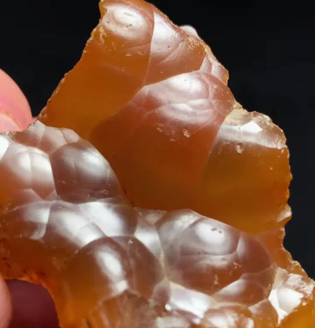 سنگ راف جزع تیره خرمایی عقیق زرد عسلی|بدلیجات|اهواز, نادری|دیوار