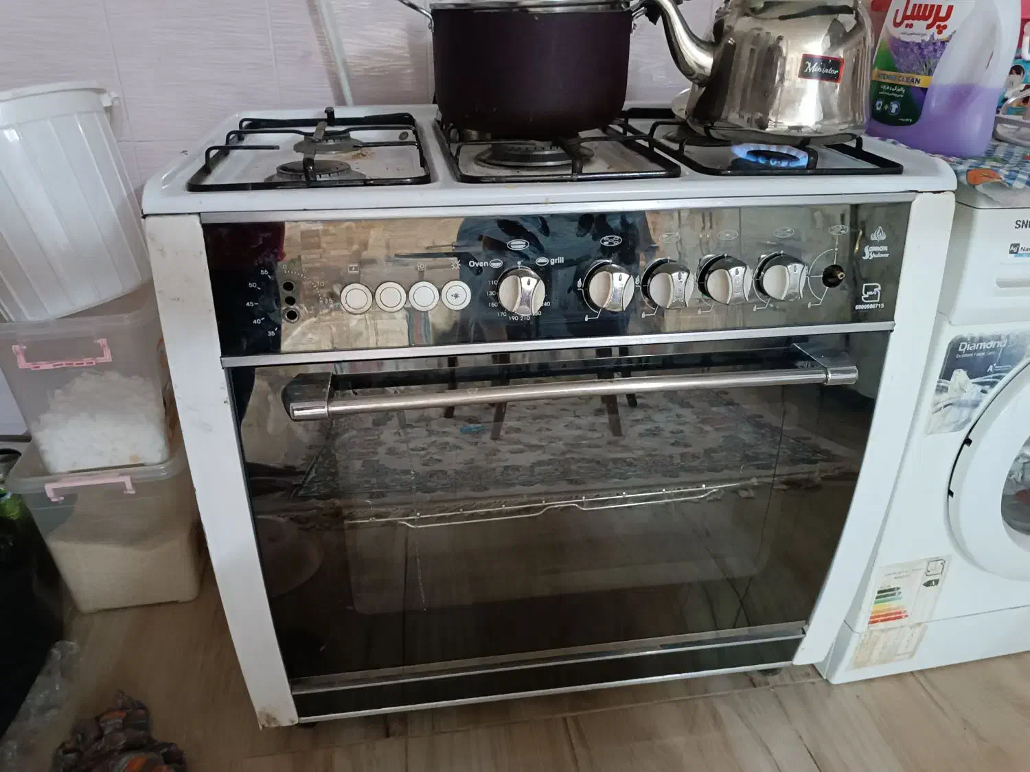 گاز فر دار|اجاق گاز و لوازم برقی پخت‌وپز|تایباد, |دیوار