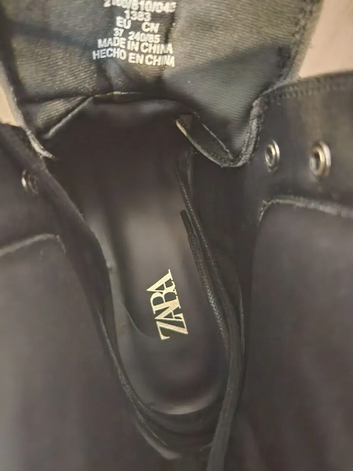 بوت زنانه نو زارا سایز ۳۷|کیف، کفش، کمربند|تهران, شاهین|دیوار