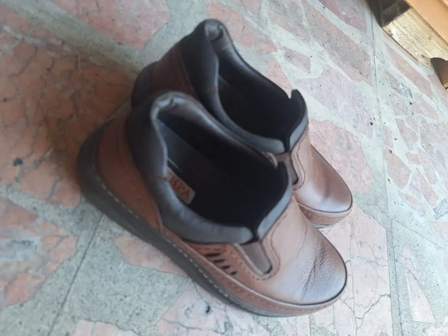 پوتین سربازی ،کفش چرم مصنوعی|کیف، کفش، کمربند|رشت, کوی جام جم|دیوار