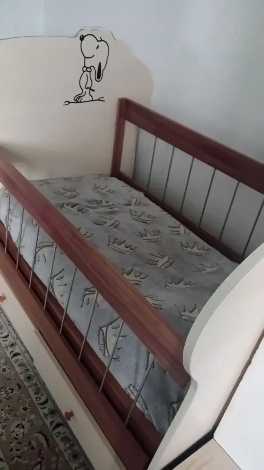 تخت کودک|تخت و سرویس خواب|چابکسر, |دیوار
