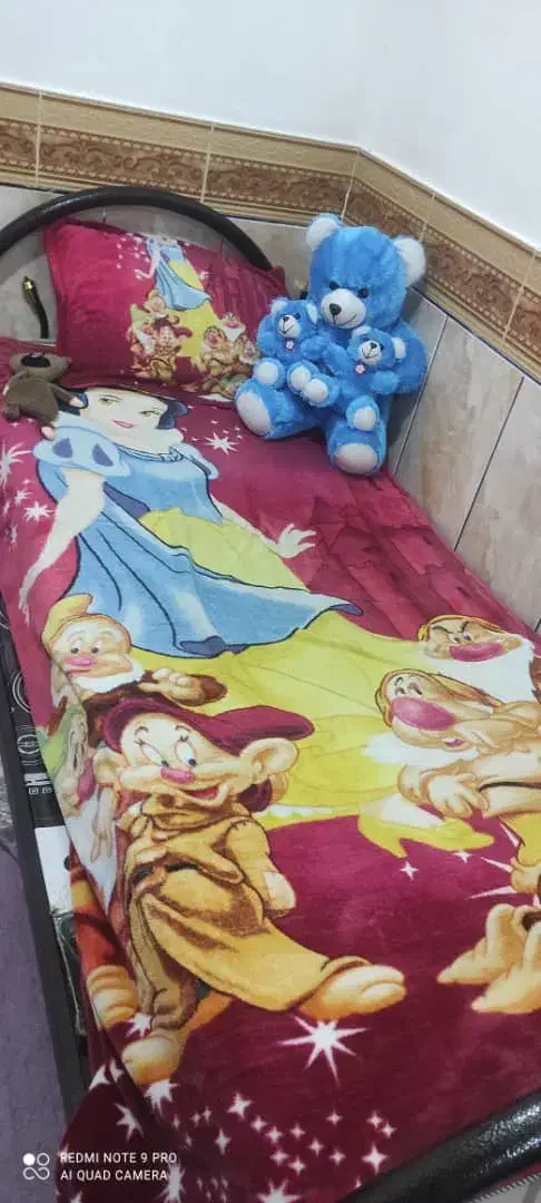 دوعدد. تخت خواب یک نفره|تخت و صندلی بچه|خرمشهر, |دیوار