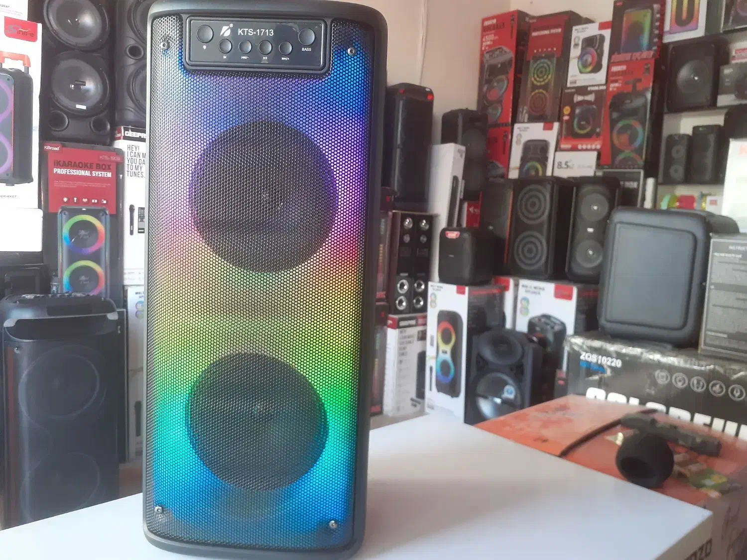 پارتی باکس اسپیکر kts1713|سیستم صوتی خانگی|اصفهان, شفق|دیوار
