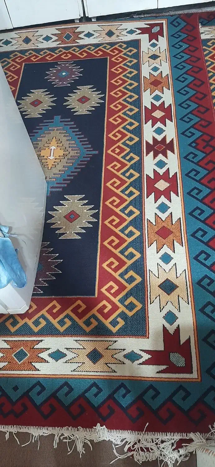 دوتخته گلیم فرش ۴متری|فرش|بندر انزلی, میان پشته|دیوار