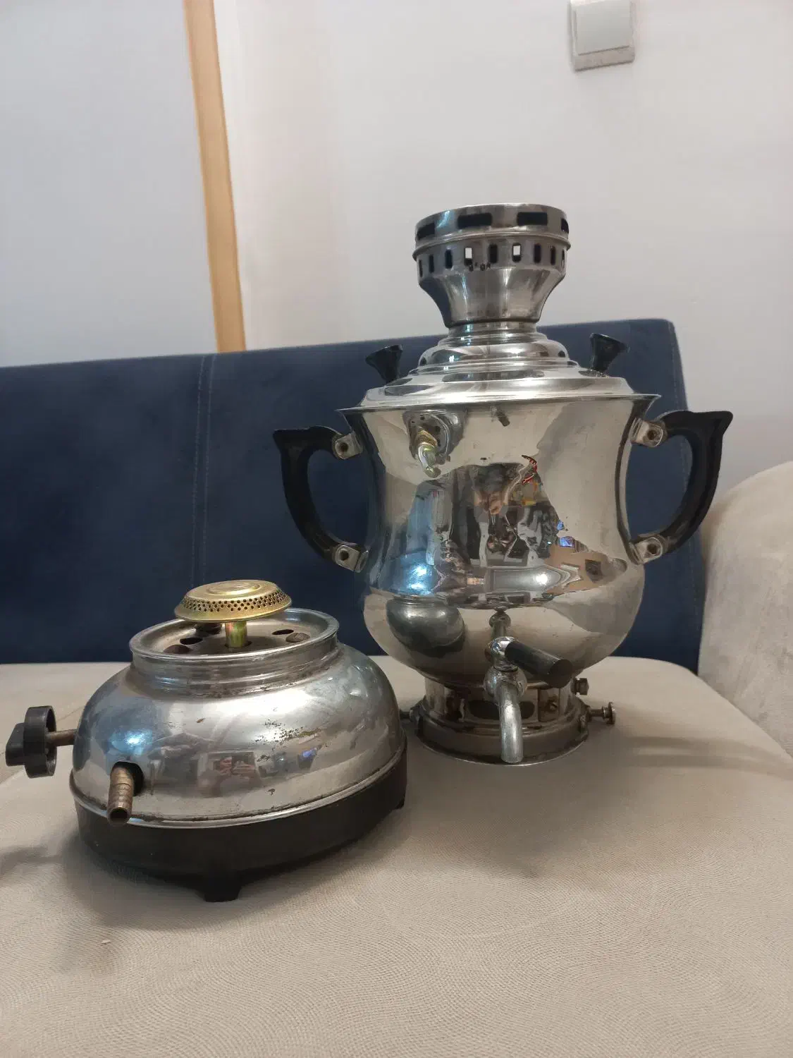 سماور ناپلئون ۶لیتری|سماور، چایساز، قهوهساز|آکند, |دیوار