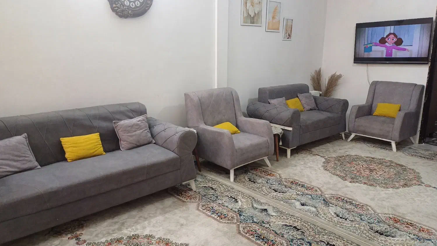 مبل7 نفره|مبلمان خانگی و میز عسلی|مشهد, ابوذر|دیوار