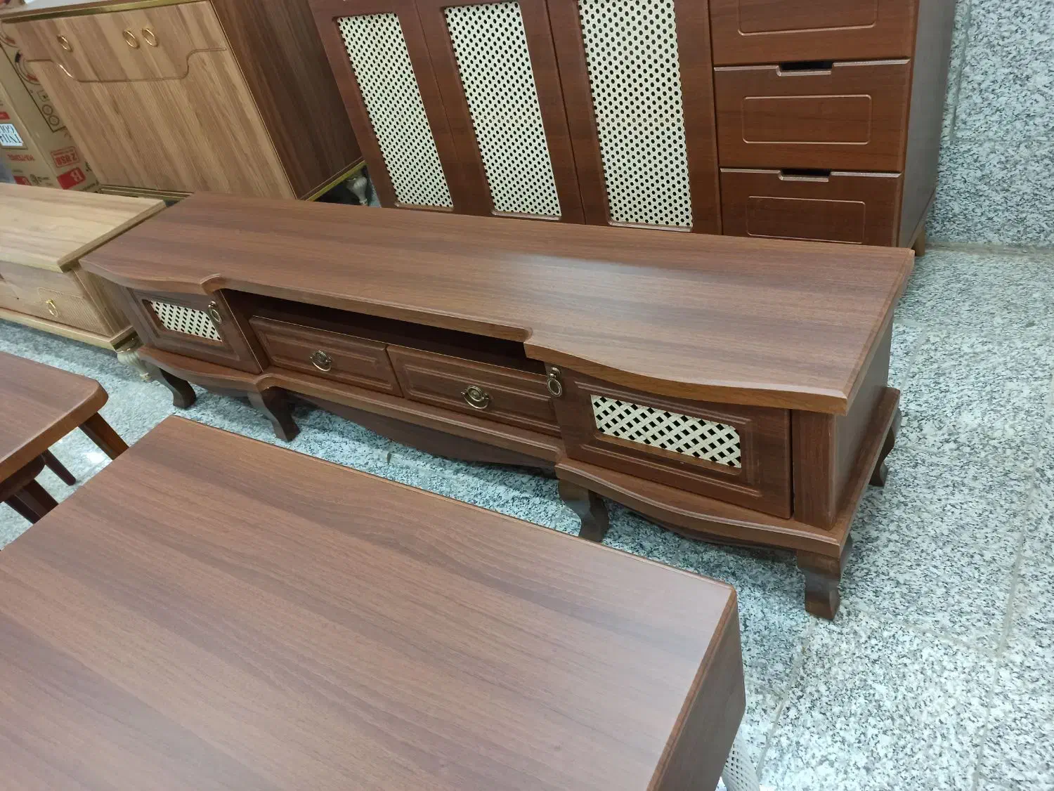 ست کنسول و میز تلویزیون ال ای دی ( نقد و اقساط)|میز تلویزیون|خمینی‌شهر, |دیوار