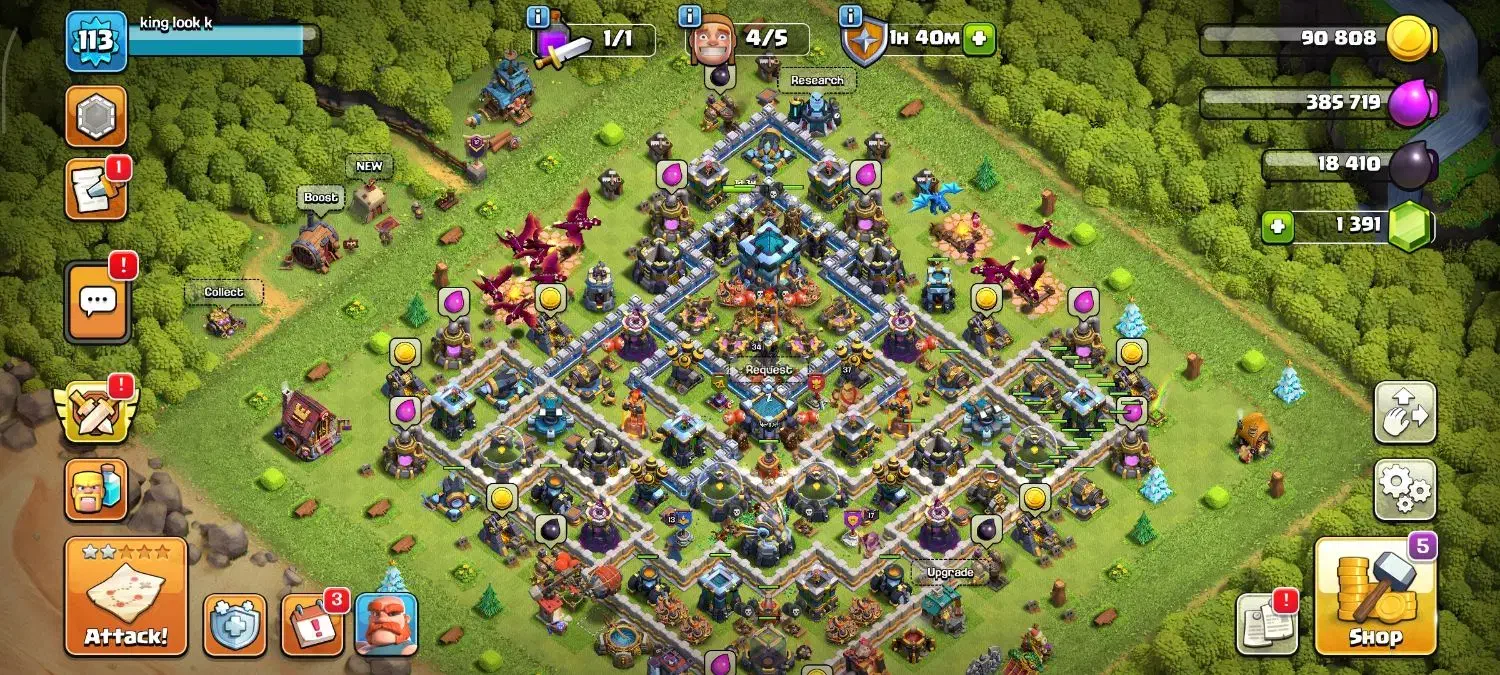 کلش آف کلنز تان 13|کنسول، بازی ویدئویی و آنلاین|محمدیه-قزوین, |دیوار